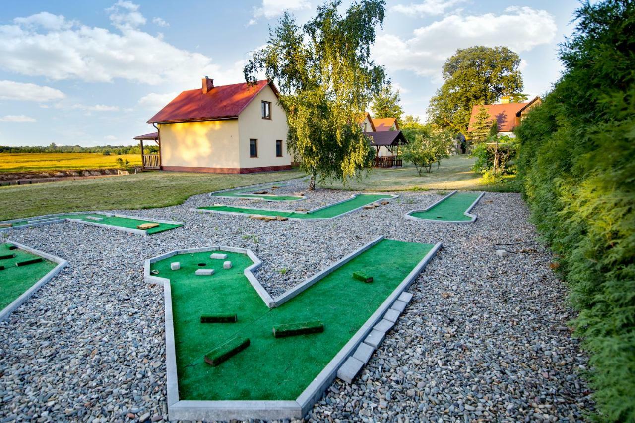 ホテル Zielona Przystan Manasterz エクステリア 写真